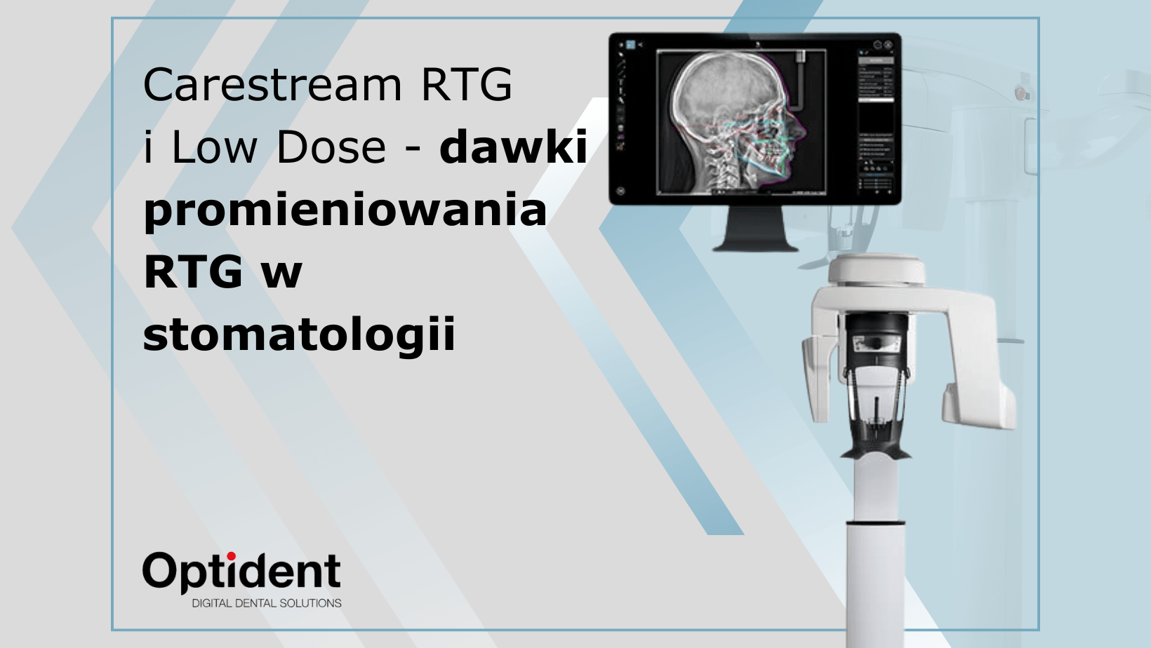 Obr. wyróżniający do bloga Carestream RTG i Low Dose - dawki promieniowania RTG w stomatologii